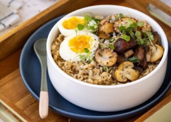 [RECIPE] Mushroom Savoury Oats | Fitness Magazine