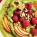 Arugula and Peach Smoothie Bowls Recipe