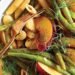 Plum Pasta Salad with Roasted Garlic Vinaigrette Recipe