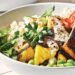 Grilled Pineapple Veggie Bowl with Spicy Cashew Crema Recipe