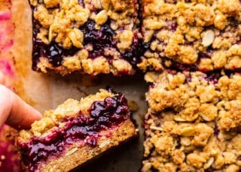 Blackberry crumble bars – Lazy Cat Kitchen
