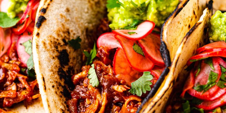 Shredded tofu tacos – Lazy Cat Kitchen