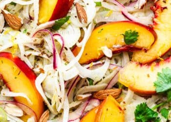 Nectarine and fennel salad – Lazy Cat Kitchen