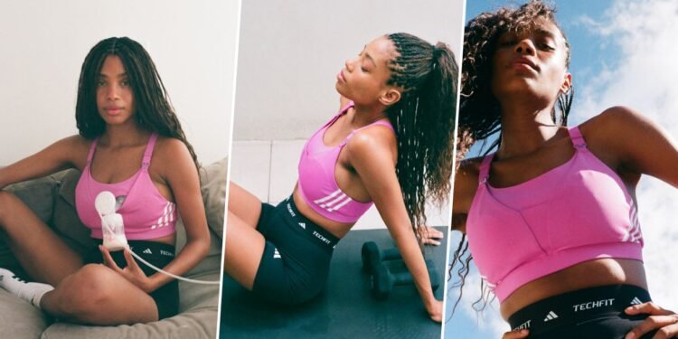 Adidas supports moms with new Stay In Play PowerImpact Maternity Bra