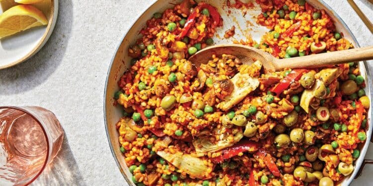 Easy Vegan Paella Recipe – Forks Over Knives
