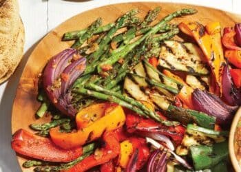 Grilled Fajita Platter with Smoky Tomato Salsa