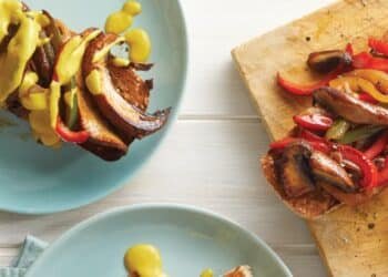 Mushroom Cheesesteak Sandwiches