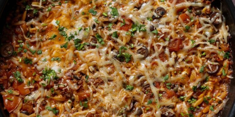 Orzo Puttanesca (soy-free, nut-free, gluten-free options)