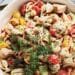 Shellroni Salad with Jackfruit and Creamy Cashew Dressing Recipe