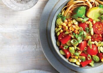 Summer Squash Succotash with Noodles Recipe