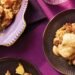 Ginger Peach Bread Pudding