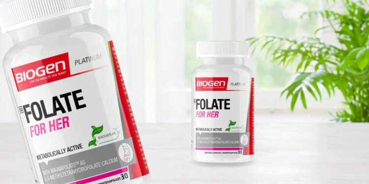 Support your pregnancy with new Biogen Folate for Her