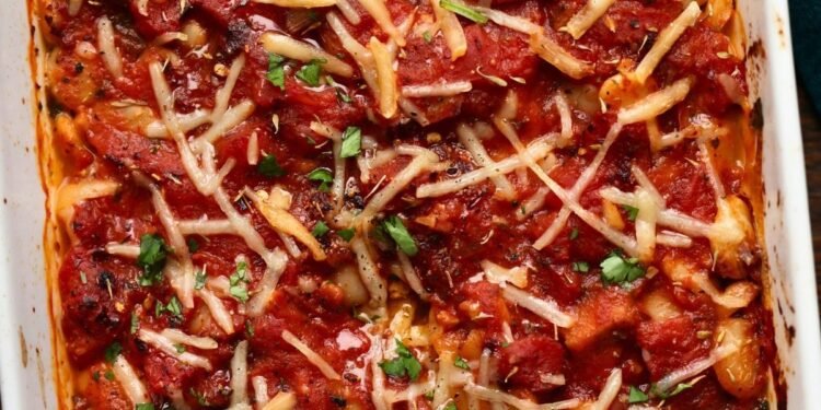 Butter bean Parmigiana