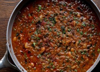 Indian Spiced Lentil Bean Stew