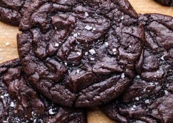 Brownie cookies (eggless) – Lazy Cat Kitchen
