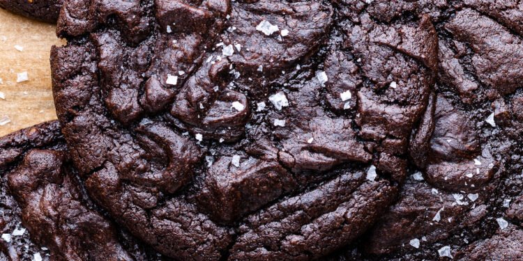 Brownie cookies (eggless) – Lazy Cat Kitchen