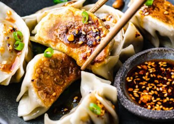 Gyoza with smoky mushrooms – Lazy Cat Kitchen