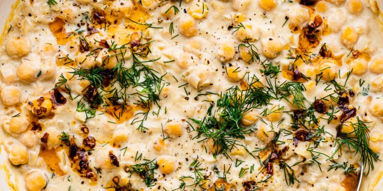 Lemon chickpea stew – Lazy Cat Kitchen
