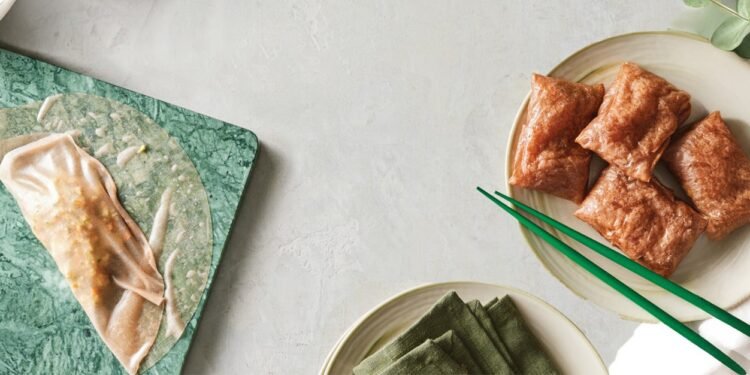 Air-Fryer Rice Paper Dumplings Recipe