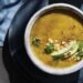 Leek, Apple, and Hazelnut Soup