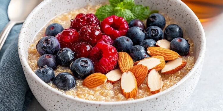 [RECIPE] Quinoa & Whey Power Protein Breakfast Bowl