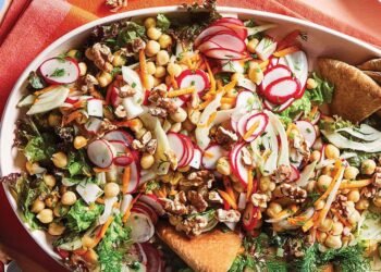 Chickpea, Fennel, and Radish Salad