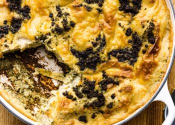 Wild garlic vegan lasagne – Lazy Cat Kitchen