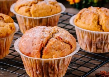 [RECIPE] Butternut Protein Walnut Streusel Muffins