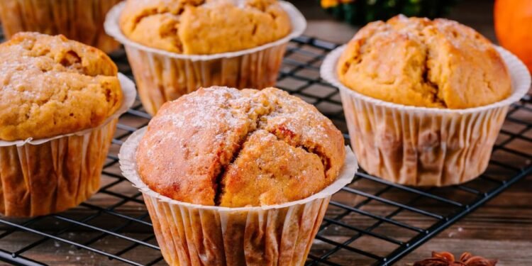 [RECIPE] Butternut Protein Walnut Streusel Muffins