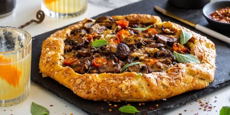 [RECIPE] Mushroom & Cheese Galette