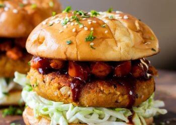 Peanut Carrot White Bean Burgers