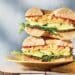 Sun-Dried Tomato and Chickpea Bagel Sandwich