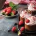 Black Bean Chocolate Mousse with Whipped Strawberry Cream Recipe