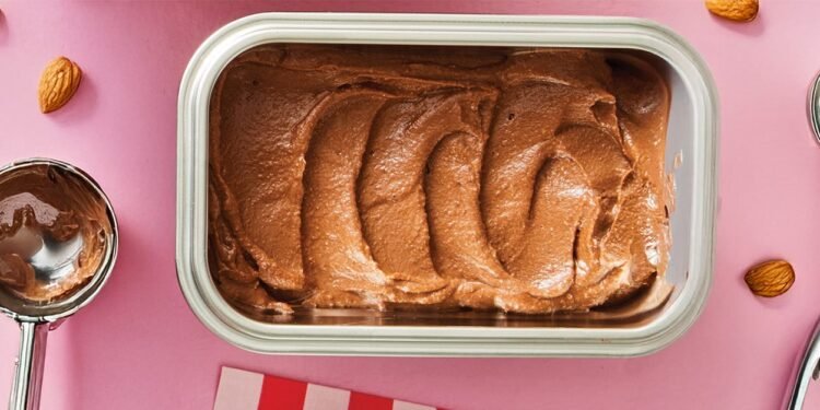 Dark Chocolate Almond Nice Cream Recipe