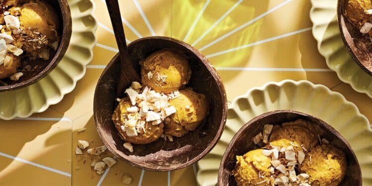 Mango Date Nice Cream