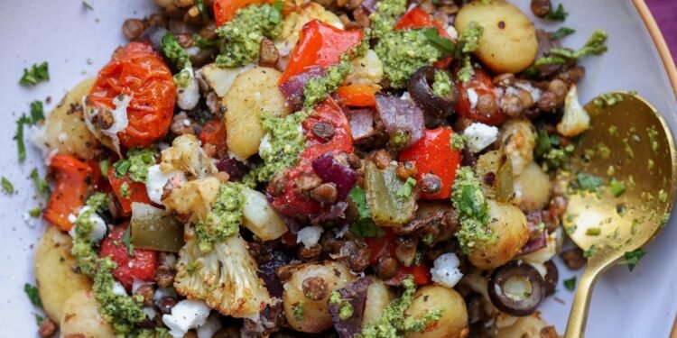 Mediterranean Sheet Pan Gnocchi