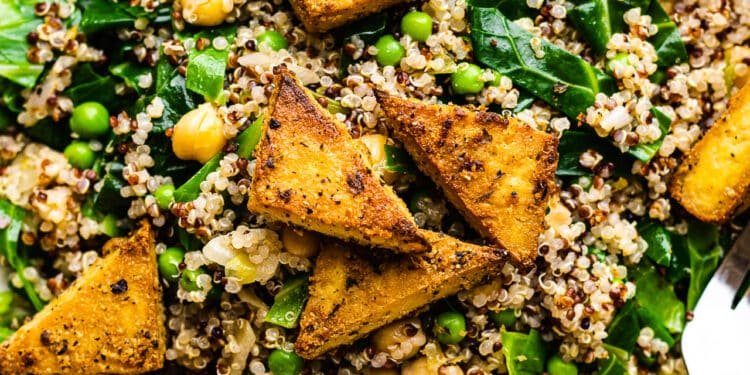 Green bowl with quinoa – Lazy Cat Kitchen