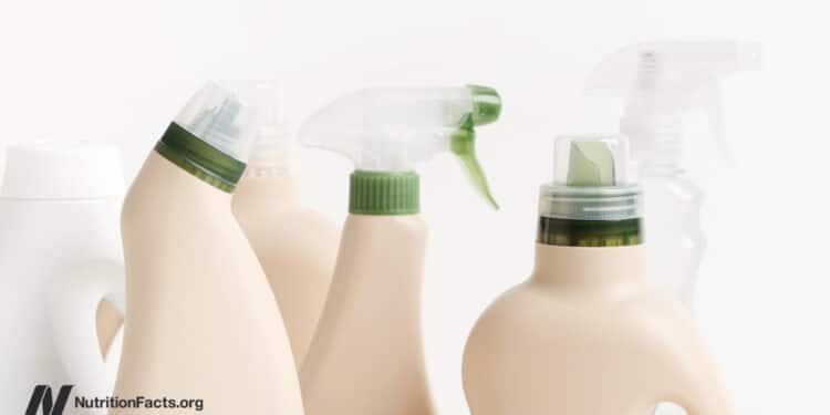 Cleaning Products, Air Fresheners, and Lung Function 