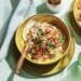 Sautéed Eggplant with Hearty Grains and Lemon-Garlic Aioli Recipe