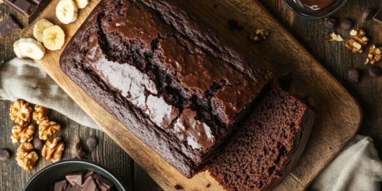 [RECIPE] German Chocolate Banana Bread