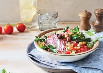 Lemon Orzo Salad