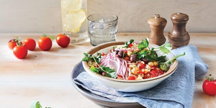 Lemon Orzo Salad