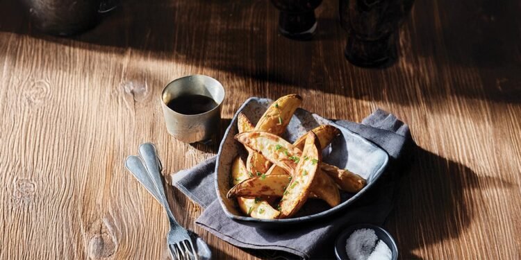 Air-Fryer Pub Fries with Vinegar Recipe