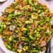 Noodle salad with scallion oil