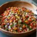 Mango Chickpea Salad (oil-free option)