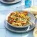 Fettuccine with Spinach Pesto and Carrot Ribbons