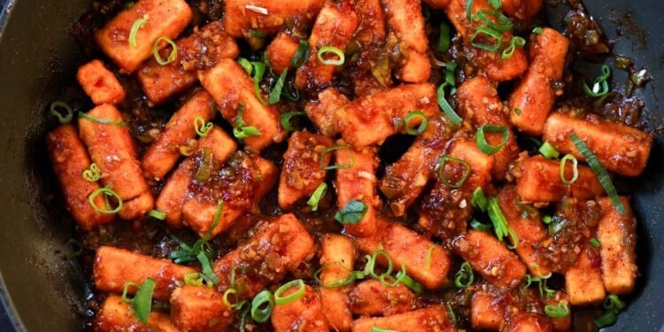 Tofu Manchurian (1-pan, 30 minutes)