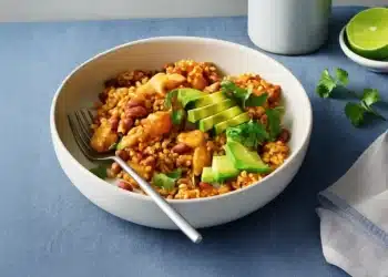 Red Beans and Rice Casserole with Plantains Recipe