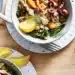 Greek-Style Slow-Cooker Farro with Chickpeas and Artichokes