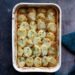 1-Pan Mushroom Potato Casserole with Herbed Garlic Butter